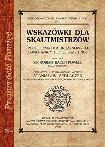 Wskazowki dla skautmistrzow (Hardcover)