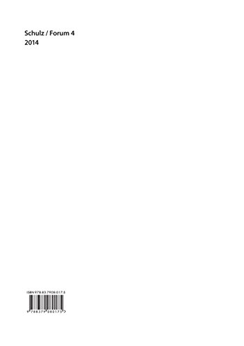 Schulz Forum 4 (Paperback)