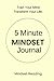 5 Minute Mindset Journal: T...