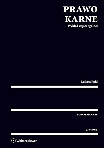 Prawo karne Wyklad czesci ogolnej (Polish Edition)