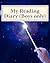 My Reading Diary (Boys only...