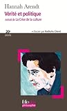 Vérité et politiq...