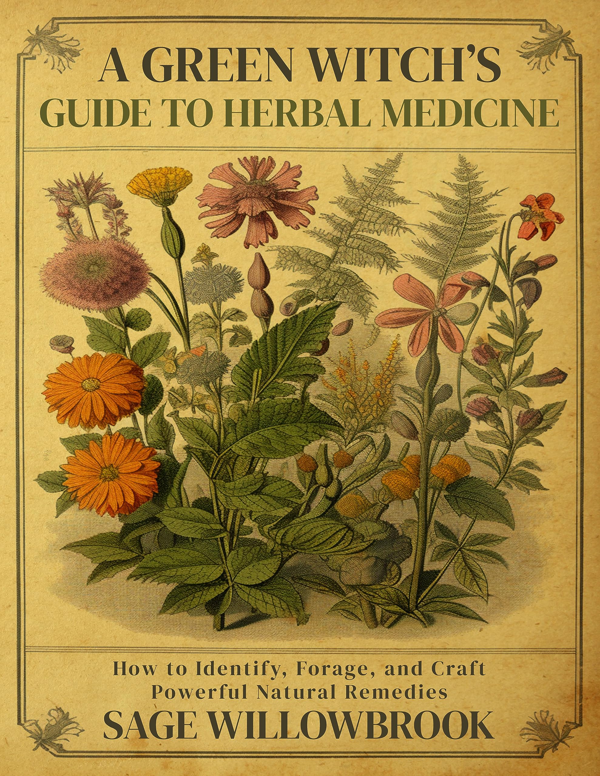A Green Witch’s Guide to Herbal Medicine: How to Identify, Forge, and Craft Powerful Natural Remedies (The Green Witch's Almanac)