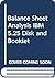 Balance Sheet Analysis IBM ...