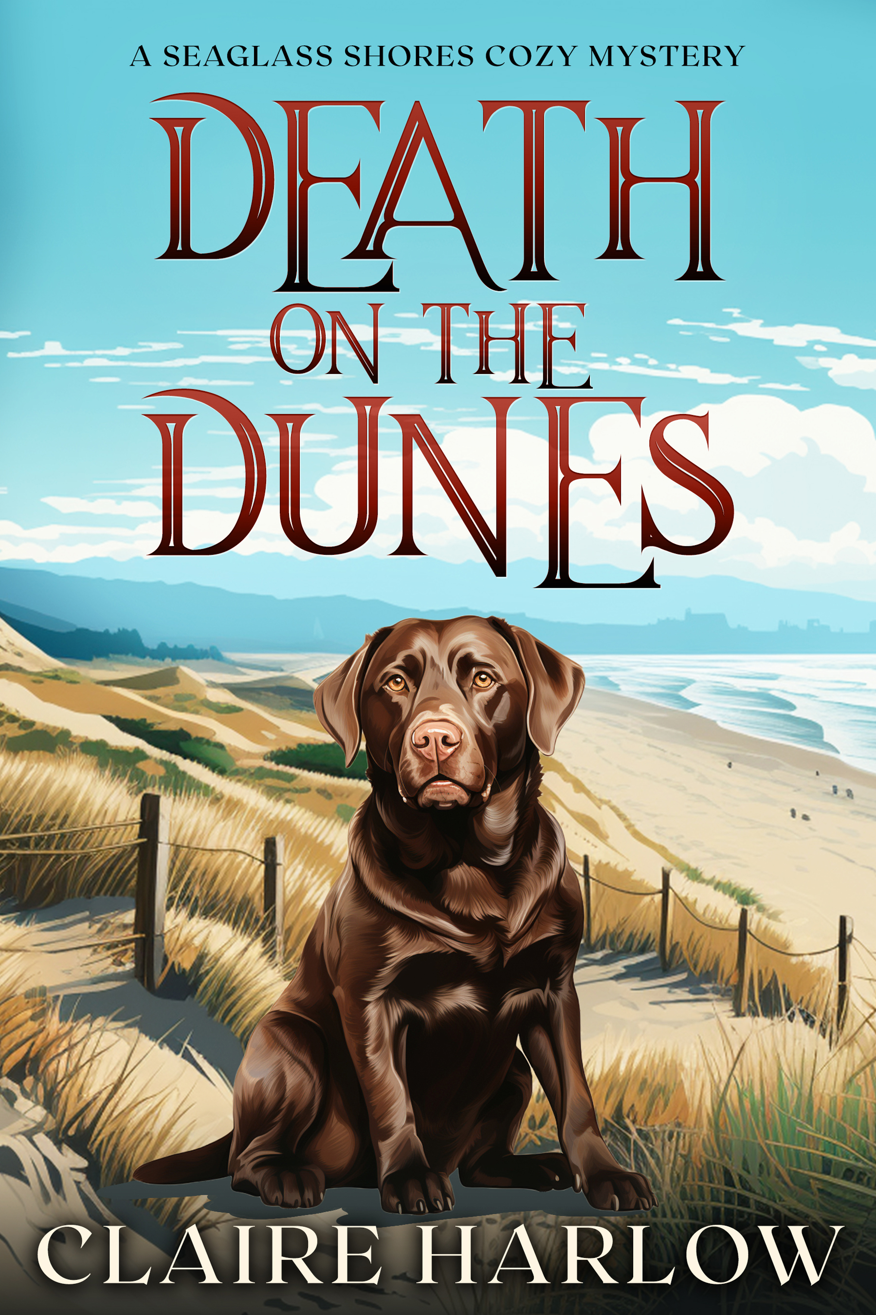 Death on the Dunes (Seaglass Shores Cozy Mystery, #1)
