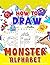How To Draw Monster Alphabe...