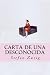 Carta de una desconocida