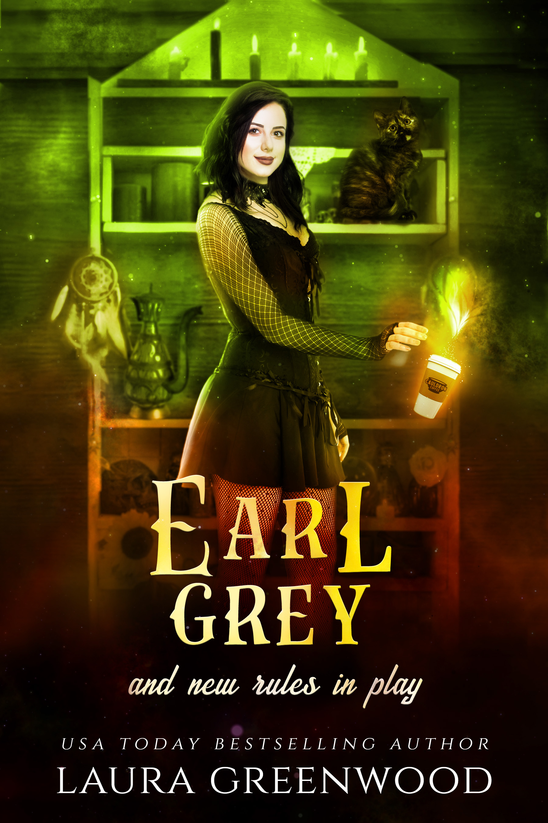 Earl Grey And New Rules In Play (Cauldron Coffee Shop Book 8)