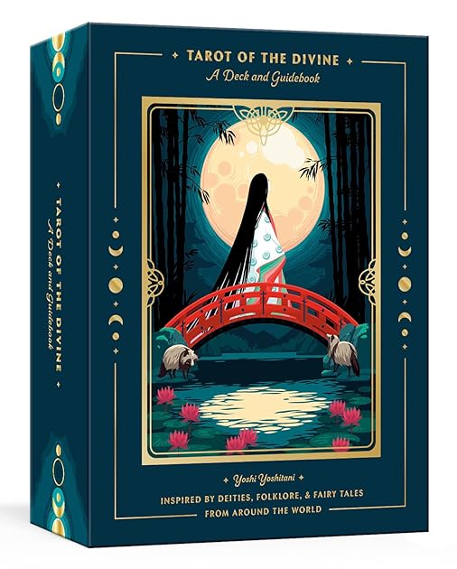 Tarot of the Divine: A Deck and Guidebook Inspired by Deities, Folklore, and Fairy Tales from Around the World - Tarot Cards & Guidebook
