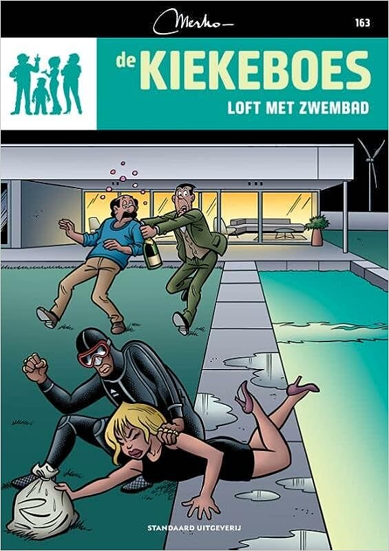 Loft met zwembad (De Kiekeboes #163)