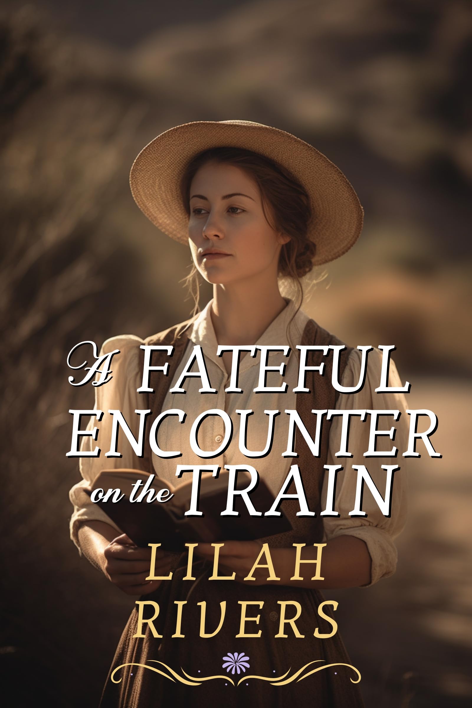 A Fateful Encounter on the Train: An Inspirational Romance Novel (Faithful Hearts of the West)