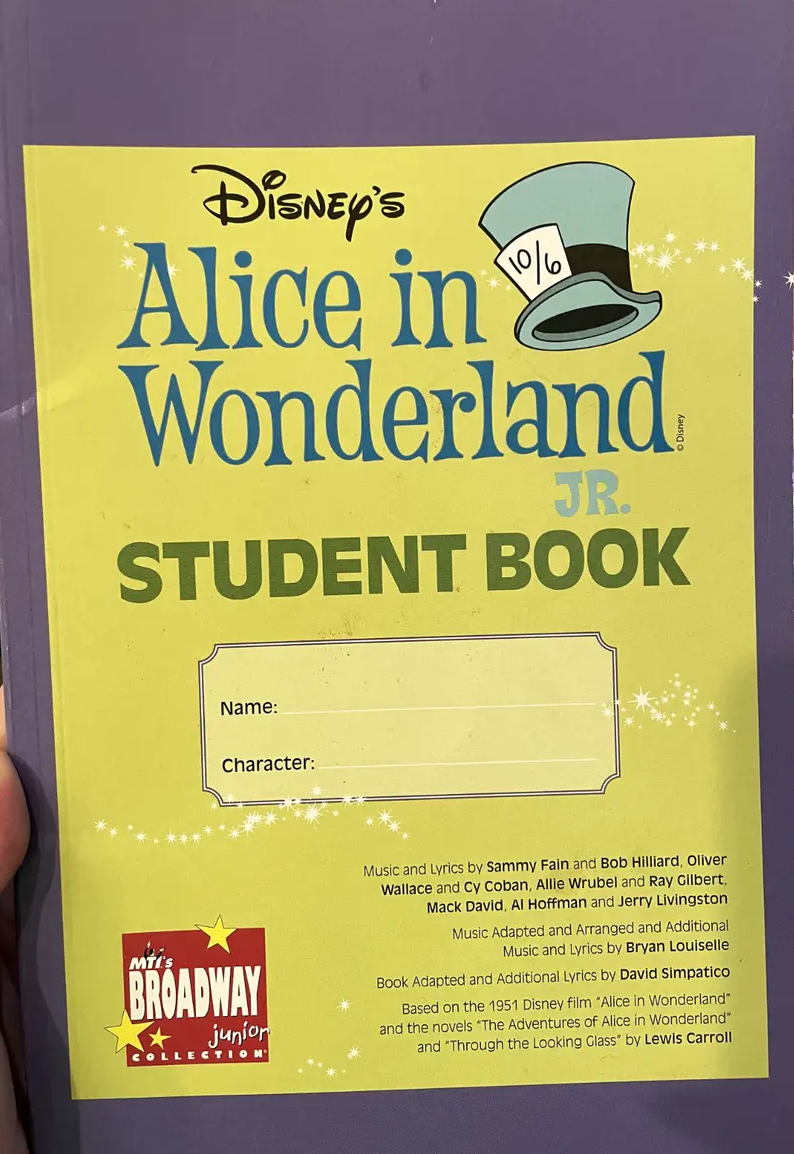 Alice in Wonderland Jr Student Book