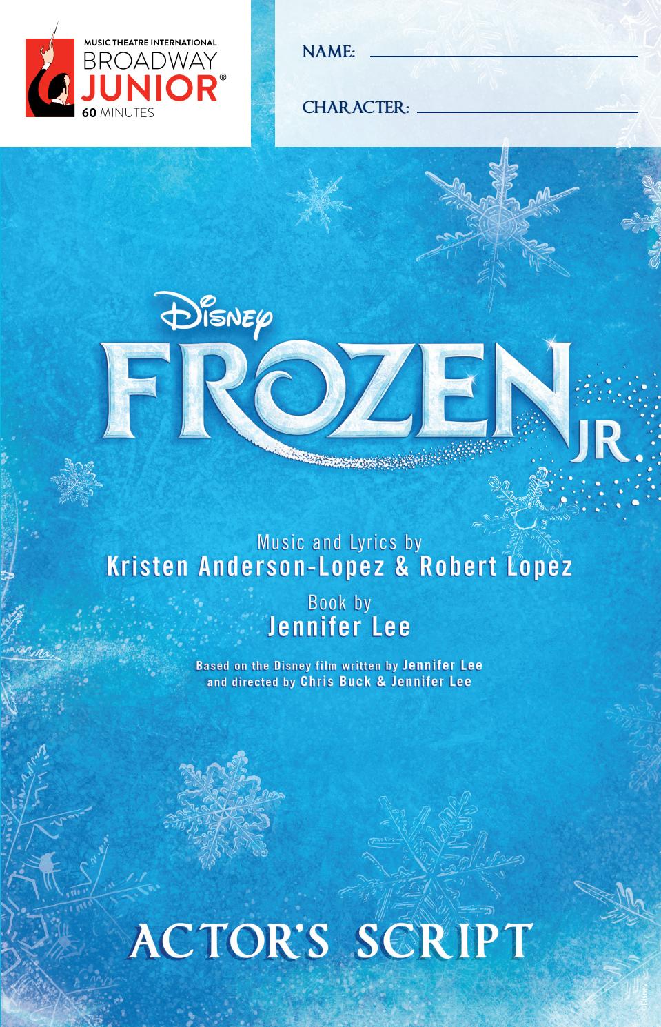 Disney's Frozen Jr.