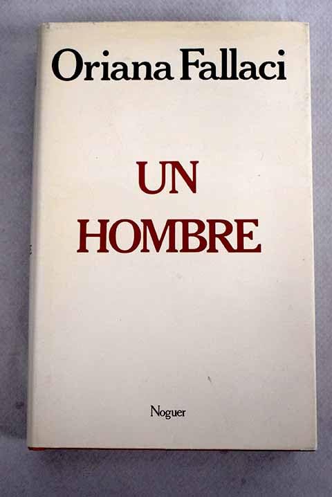 Un hombre