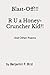 Blast-Off!!! R U a Honey-Cruncher Kid?! And Other Poems by Benjamin F. Bird