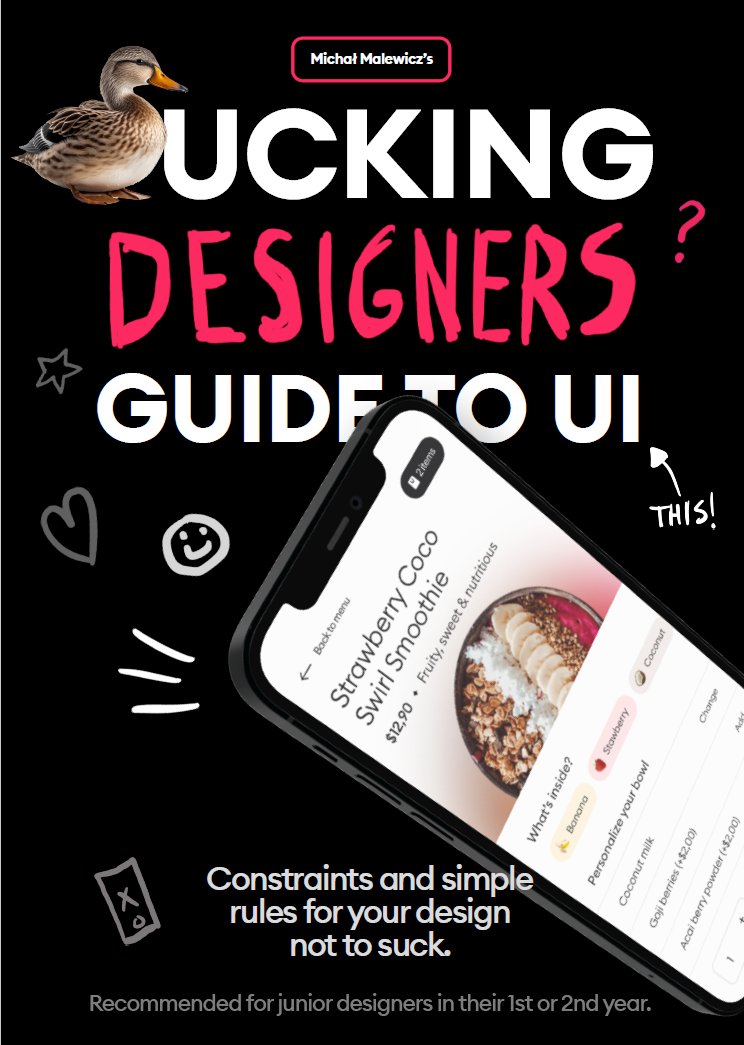 F*!#ing Designers Guide to UI