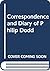 Correspondence and Diary of...