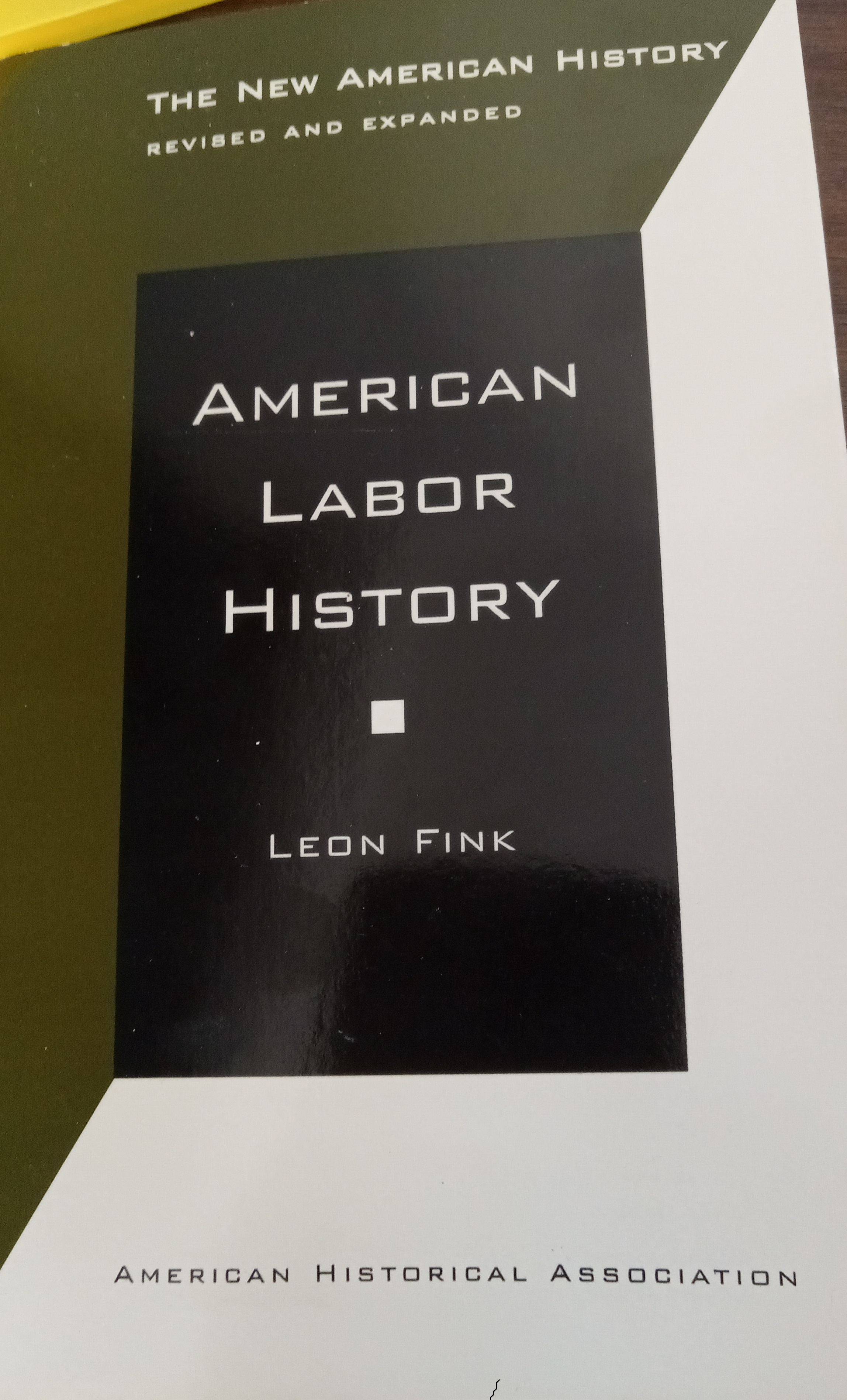 American Labor History (New American History Series)