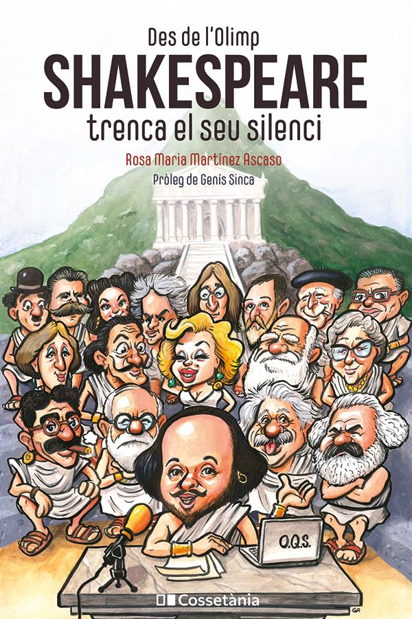 Portada de Des de l'Olimp: Shakespeare trenca el seu silenci, de Rosa Maria Martínez Ascaso