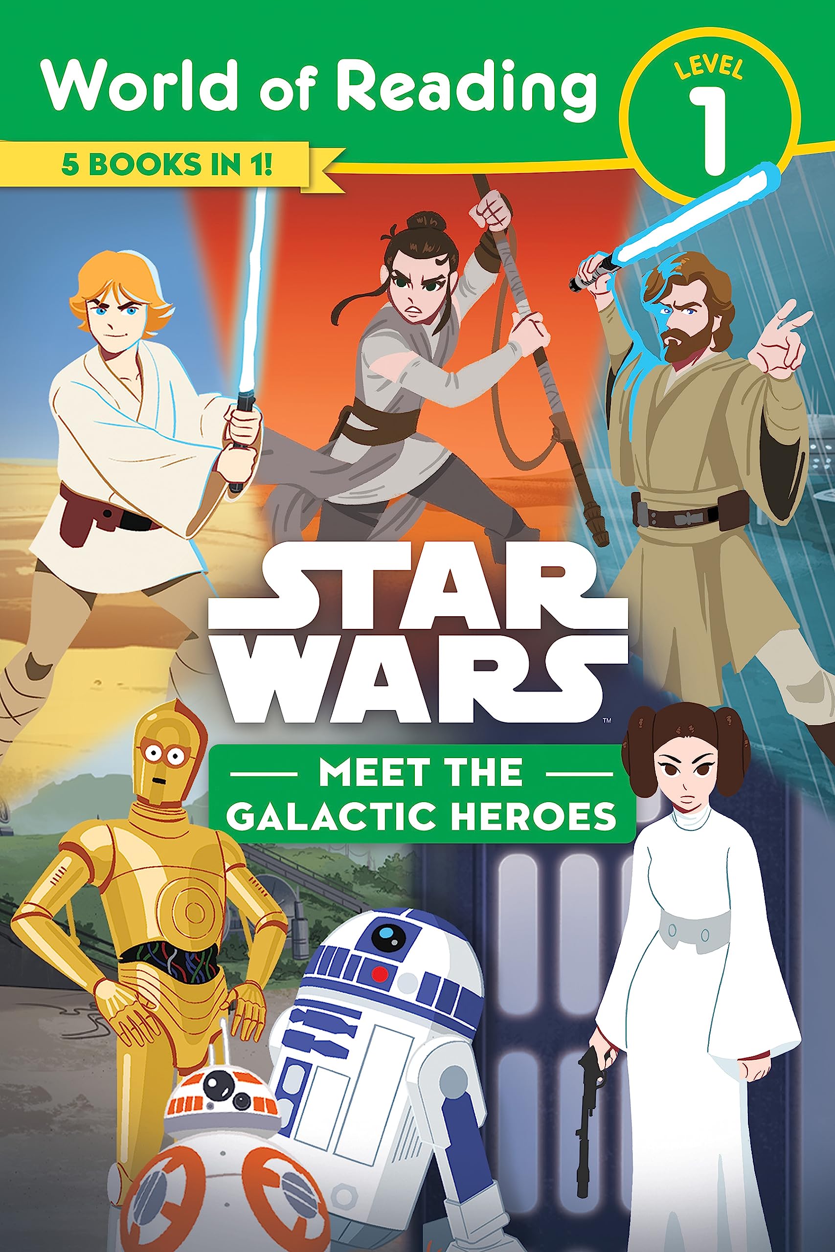 Meet the Galactic Heroes (World of Reading)