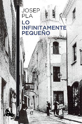 Portada de Lo infinitamente pequeño, de Josep Pla
