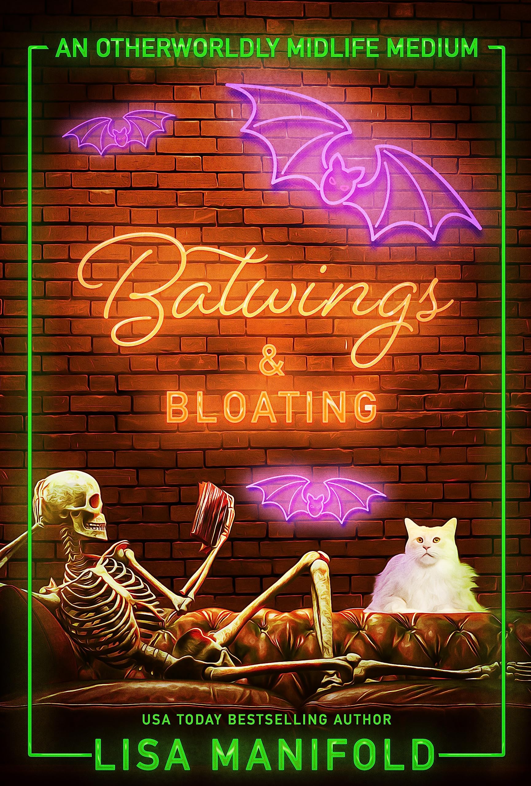 Batwings & Bloating: A Paranormal Women's Fiction Novel (An Otherworldly Midlife Medium Book 2)