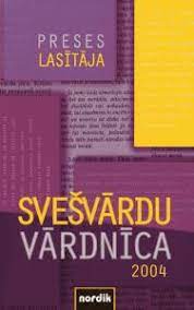 Preses lasītāja svešvārdu vārdnīca