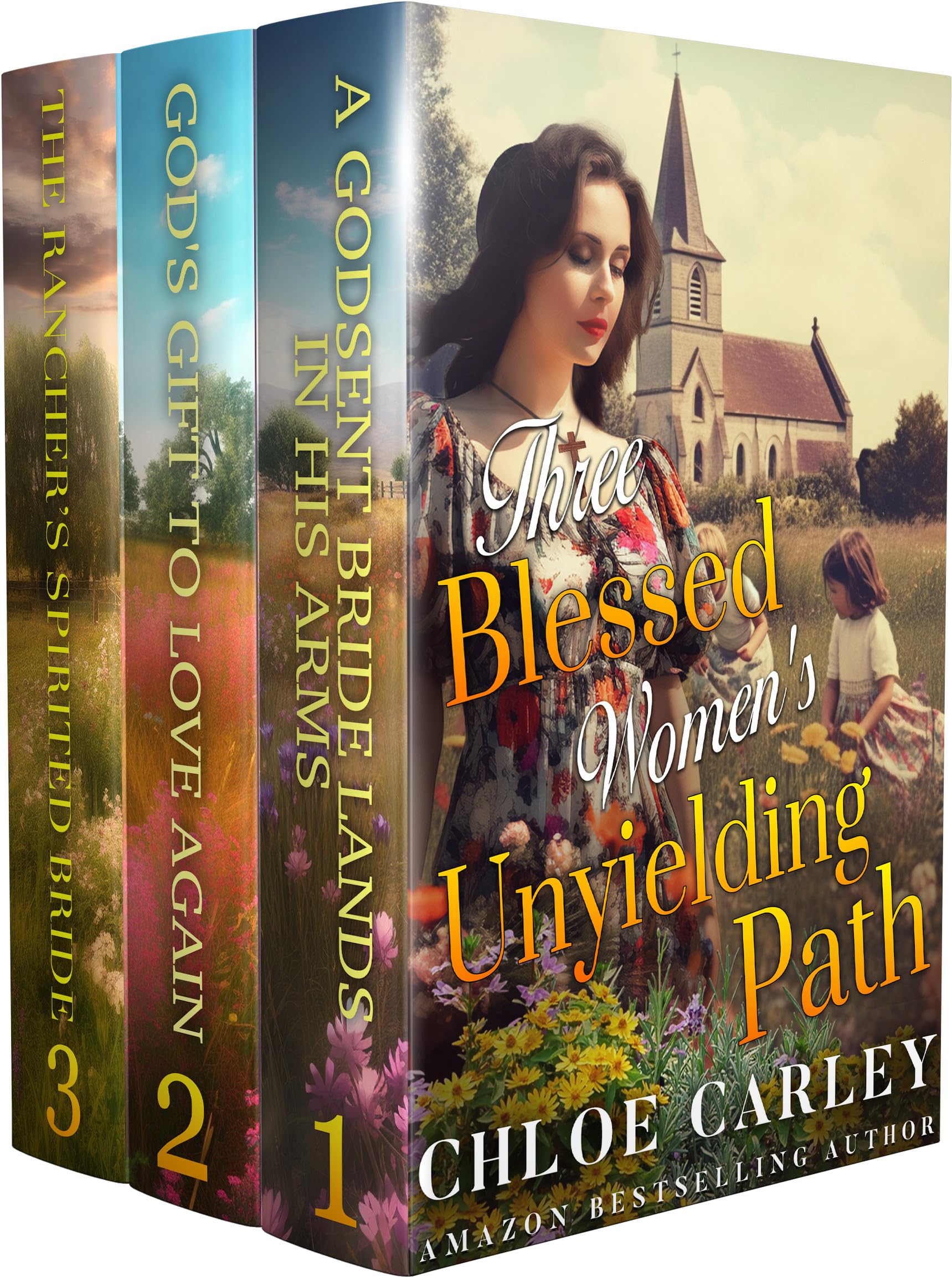 Three Blessed Women's Unyielding Path: A Christian Historical Romance Collection (Kindle Edition)