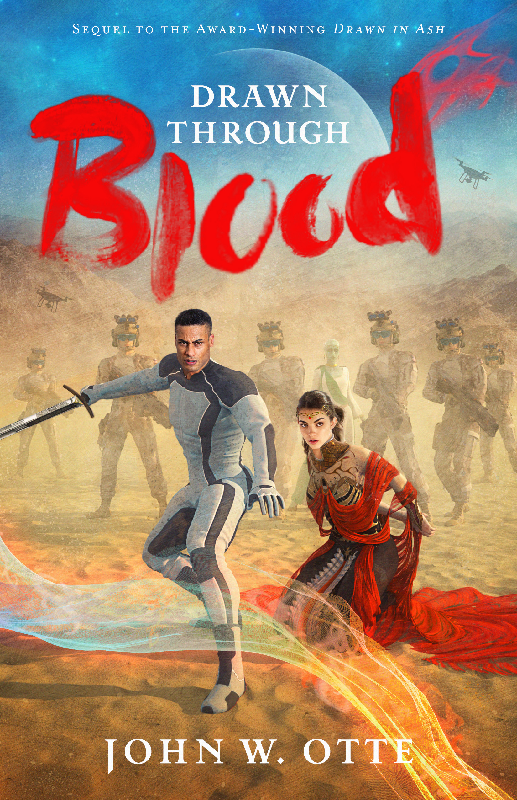 Drawn through Blood (A Legacy of Ink, #2)