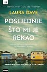 Posljednje što mi...