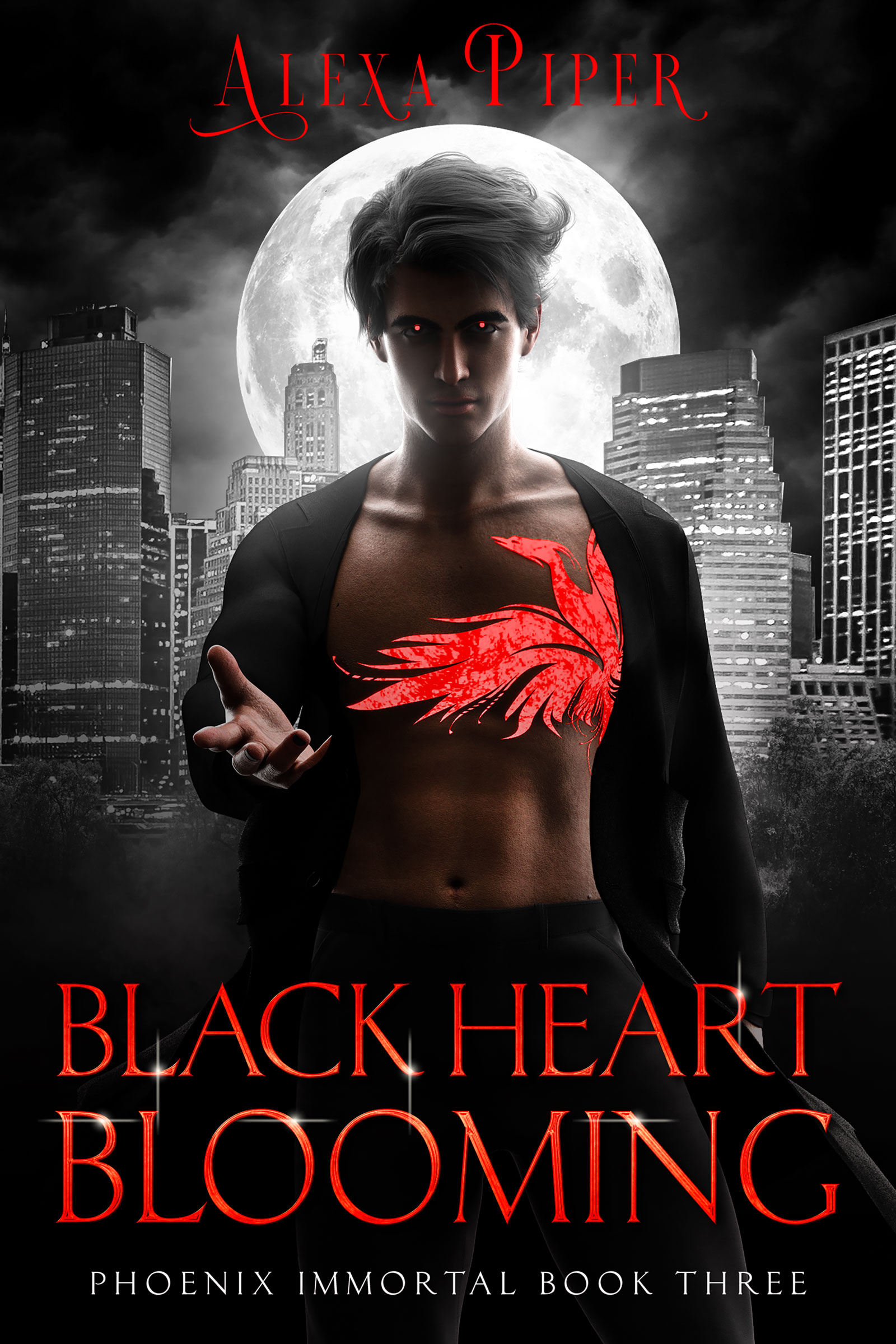Black Heart Blooming (Phoenix Immortal, #3)
