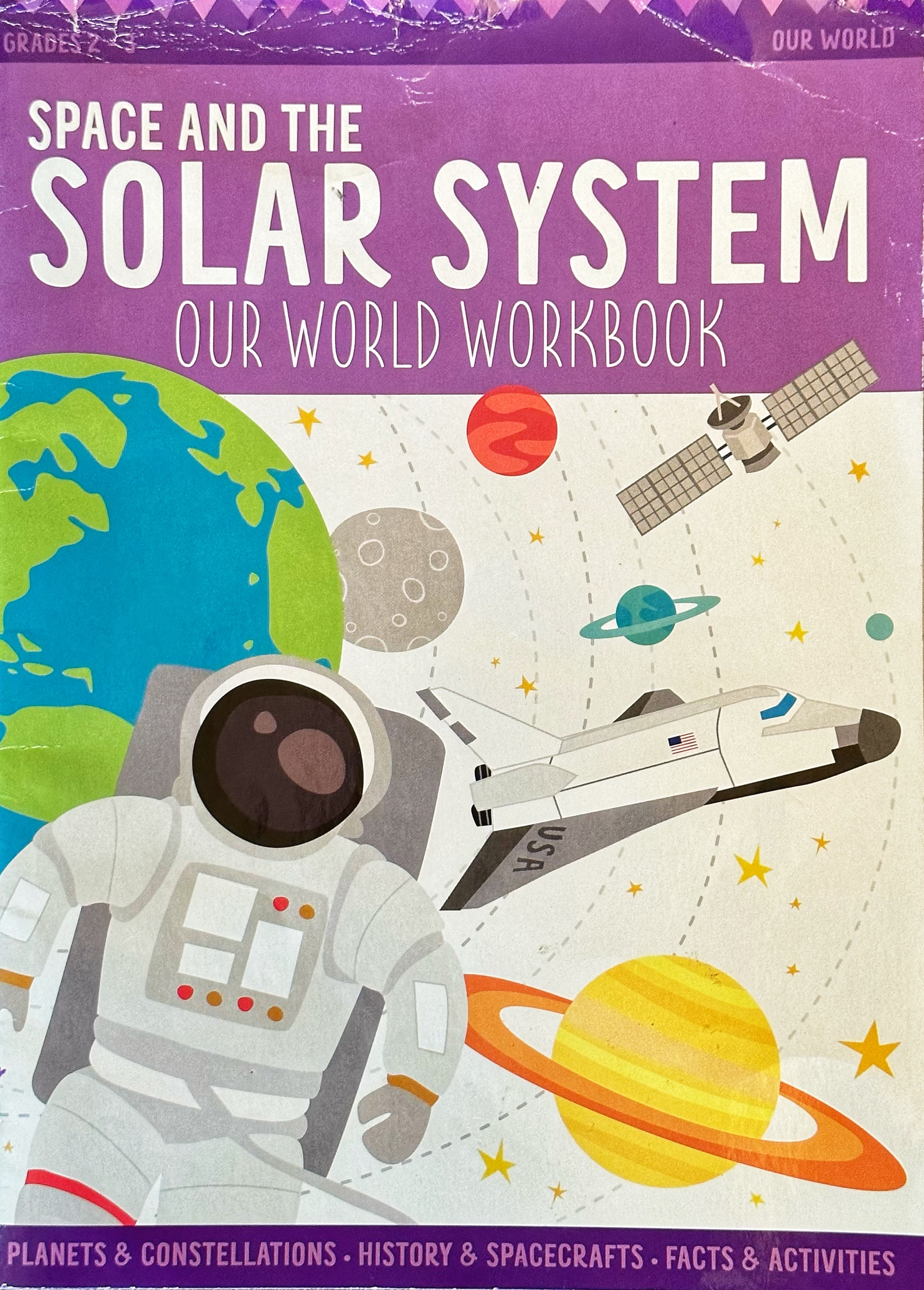 Space and the Solar System: Our World Workbook Grades 2-3 (Paperback)