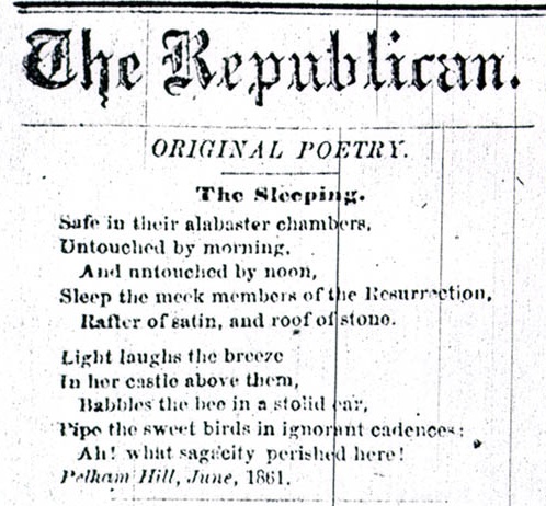 Safe in their Alabaster Chambers