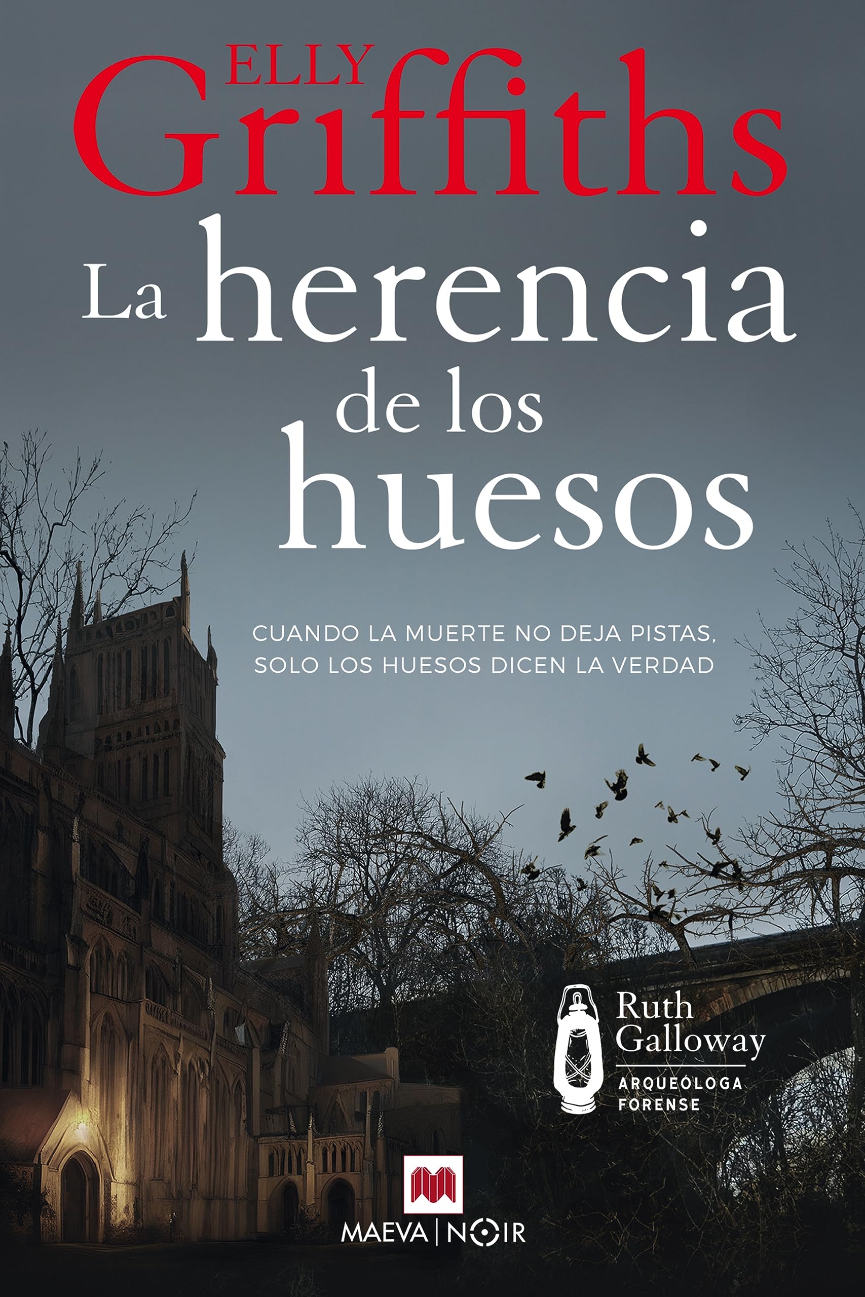 Portada de La herencia de los huesos, de Elly Griffiths