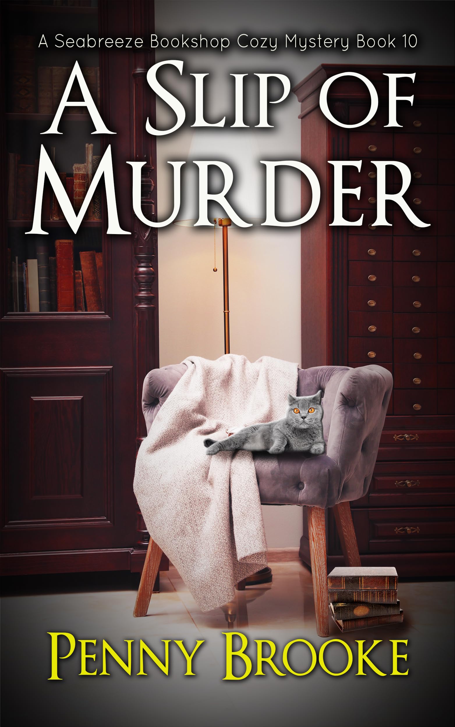 A Slip of Murder (A Seabreeze Bookshop Cozy Mystery Book 10)