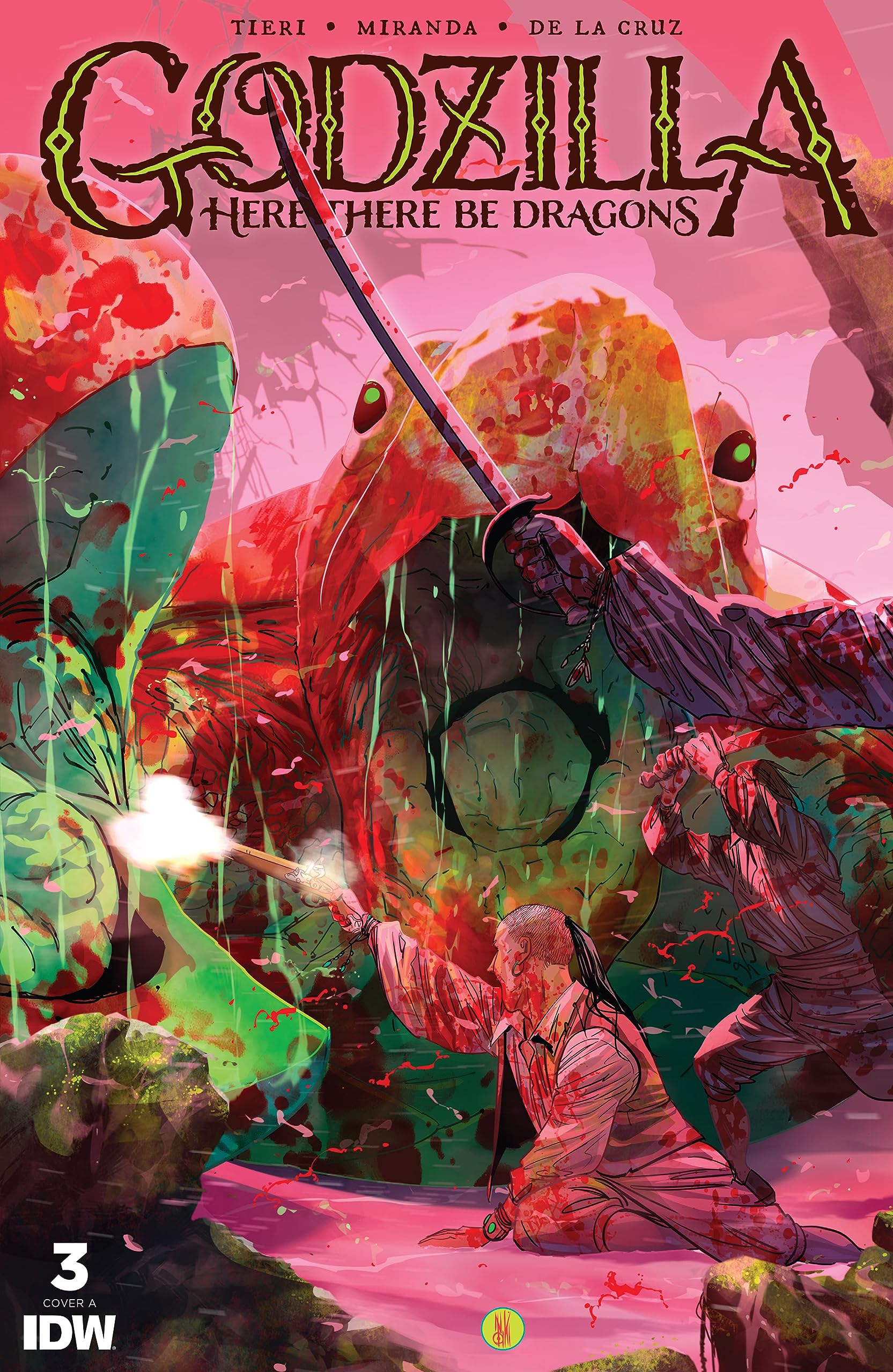 Godzilla: Here There Be Dragons #3 (Kindle Edition)