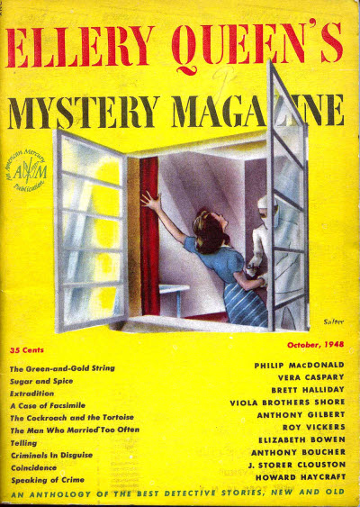 Ellery Queen's Mystery Magazine - Vol.12, № 59, Oct. 1948 (Paperback)