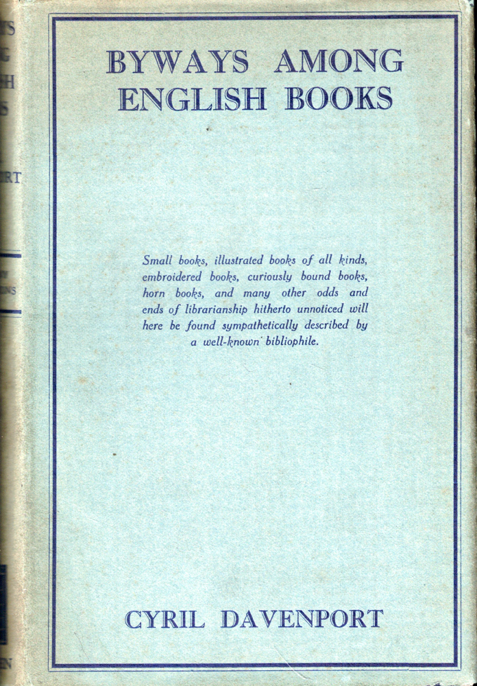 Byways Among English Books