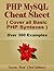 PHP MySQL Programming, Coding Syntax Book, By Examples, Quick Study Guide, by by Table and Chart: PHP MySQL Quick Study Guide, Most Complete Syntax Cheat Sheets, Quick Reference