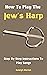 How To Play The Jew's Harp : Step By Step Instructions To Play Songs