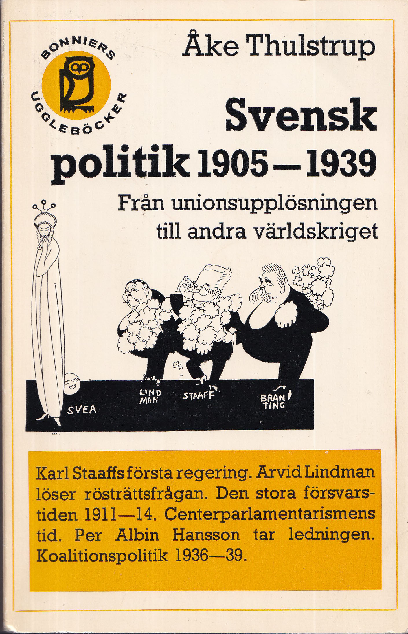 Svensk politik 1905-1939