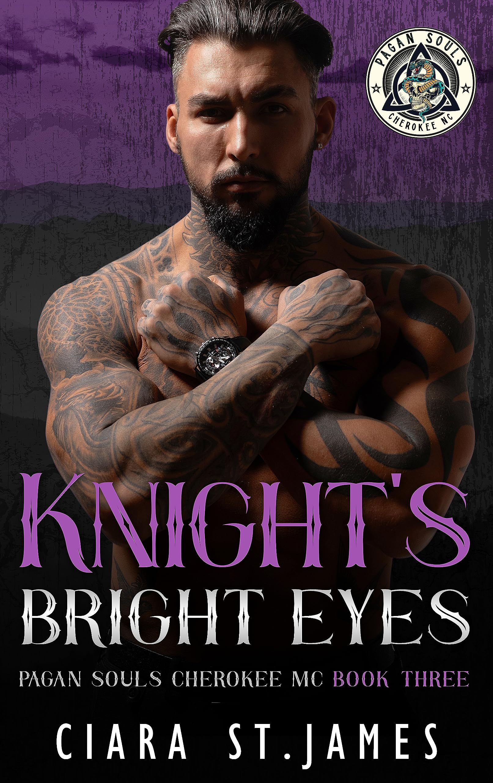 Knight's Bright Eyes (Pagan Souls of Cherokee MC, #3)