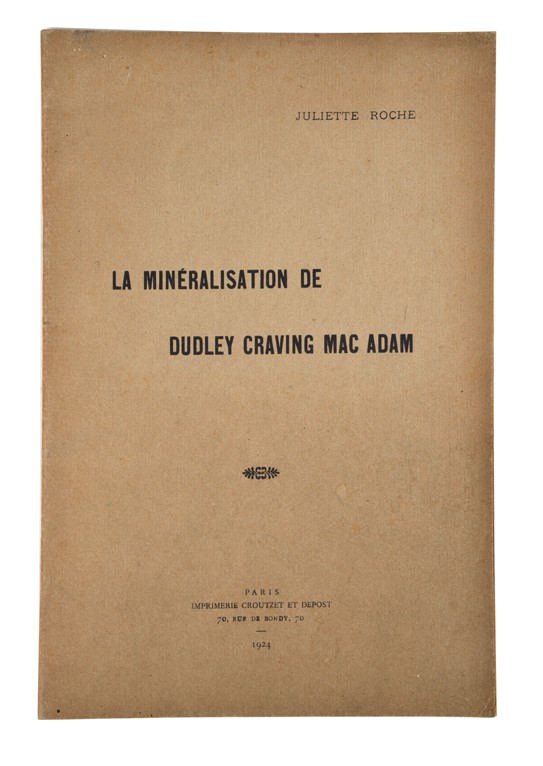 La minéralisation de Dudley Craving Mac Adam (Paperback)