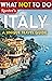 What NOT To Do - Italy (A U...