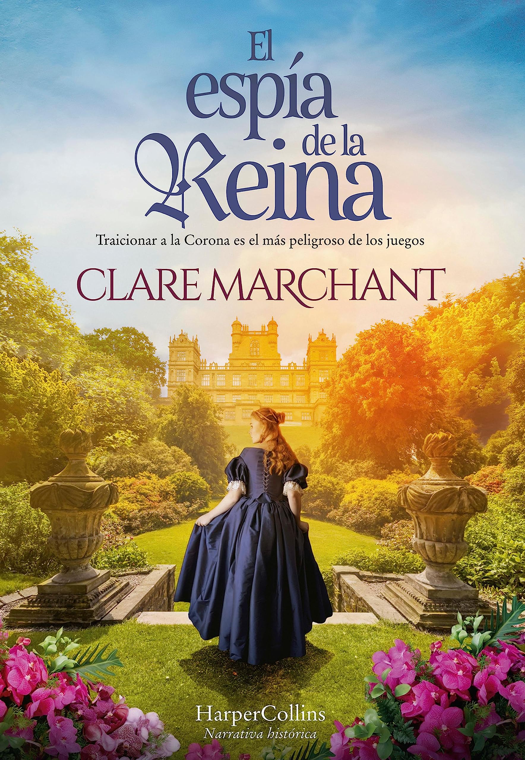 Portada de El espía de la reina, de Clare Marchant