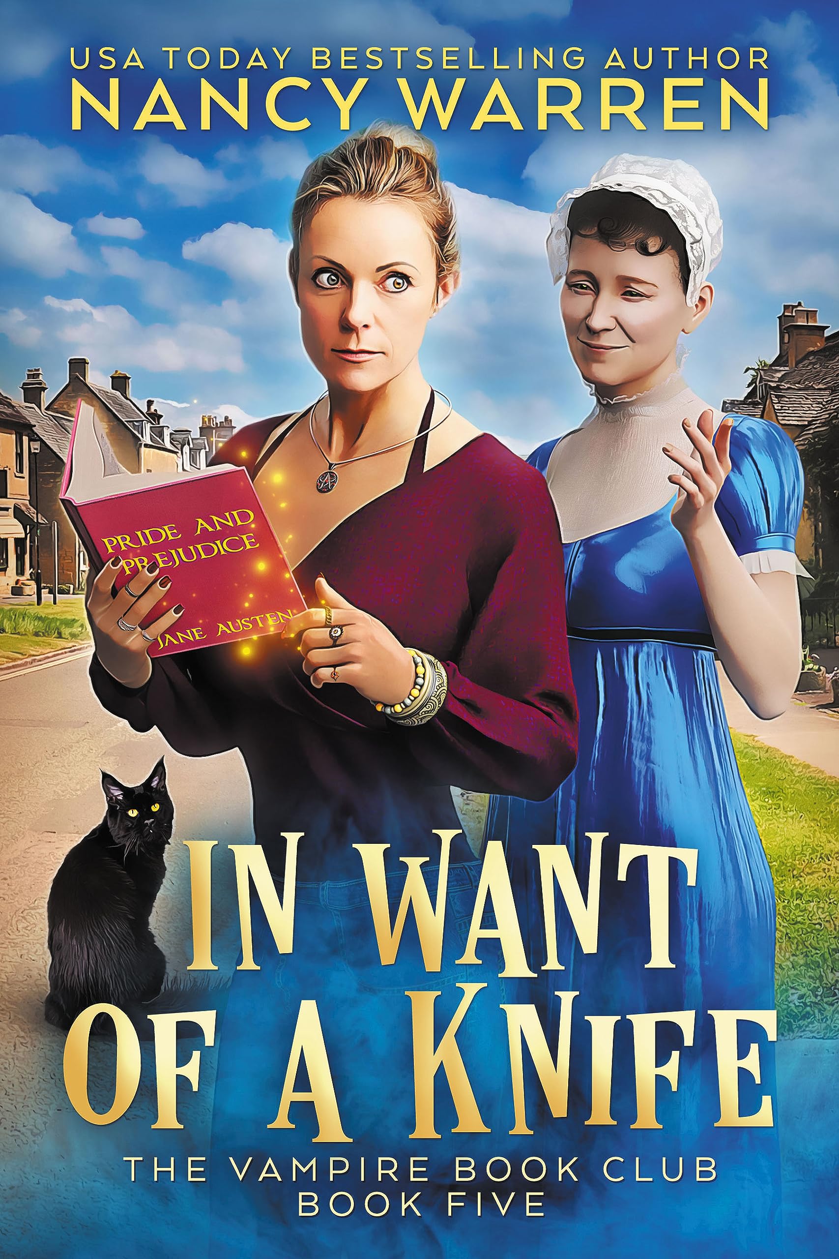 In Want of a Knife (Vampire Book Club #5)