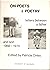 On Poets and Poetry: Letters Between a Father and Son 1966-1970 (Salzburg Studies: Poetic Drama and Poetic Theory)