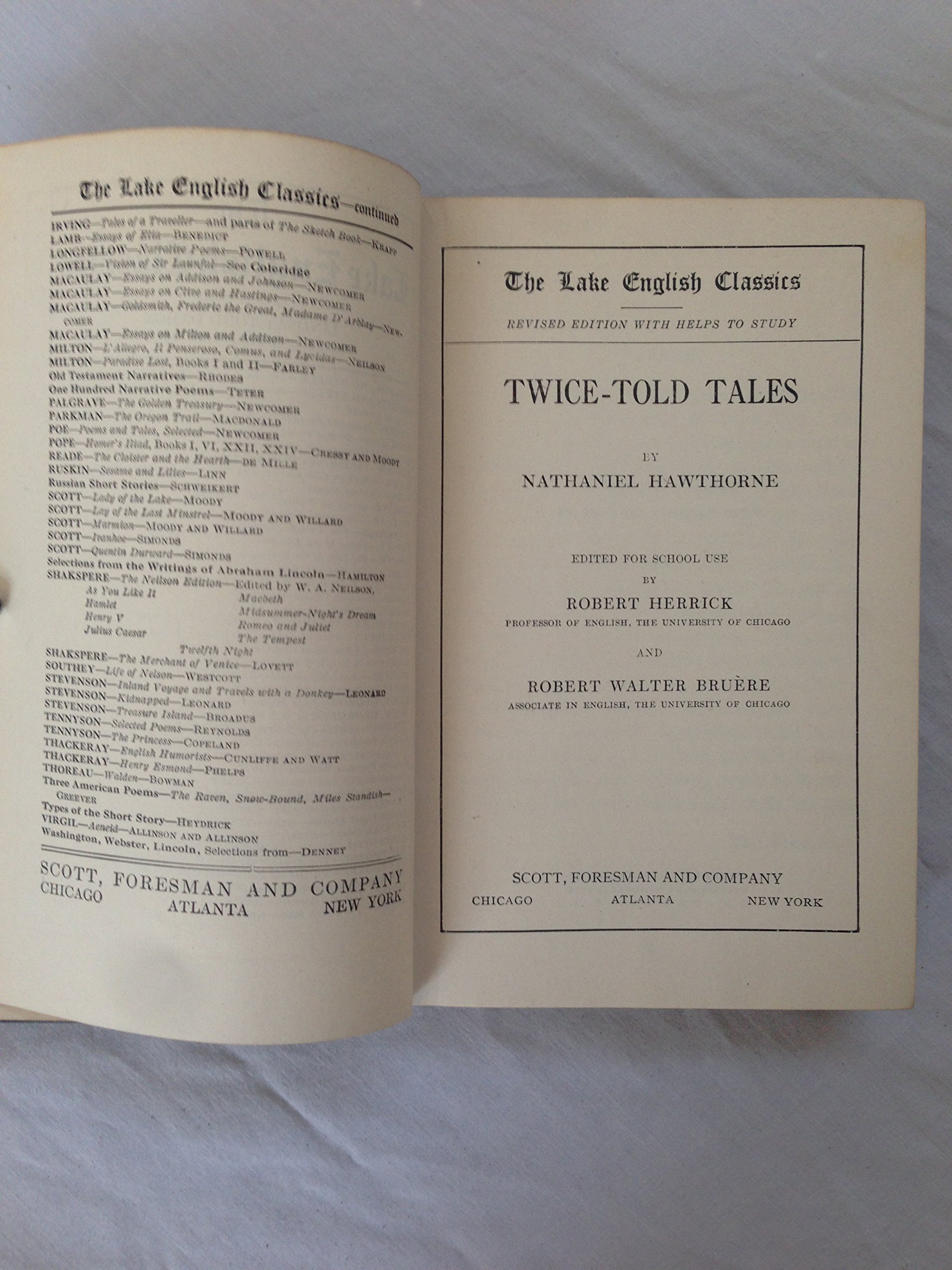 Twice-Told Tales