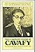 [The Complete Poems of Cavafy by C P Cavafy