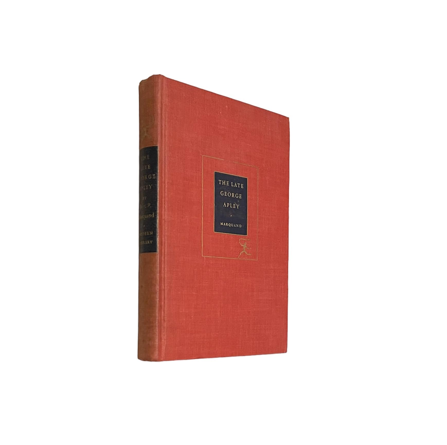 The Late George Apley With a New Introduction by the Author 1937 The Modern Library Edition